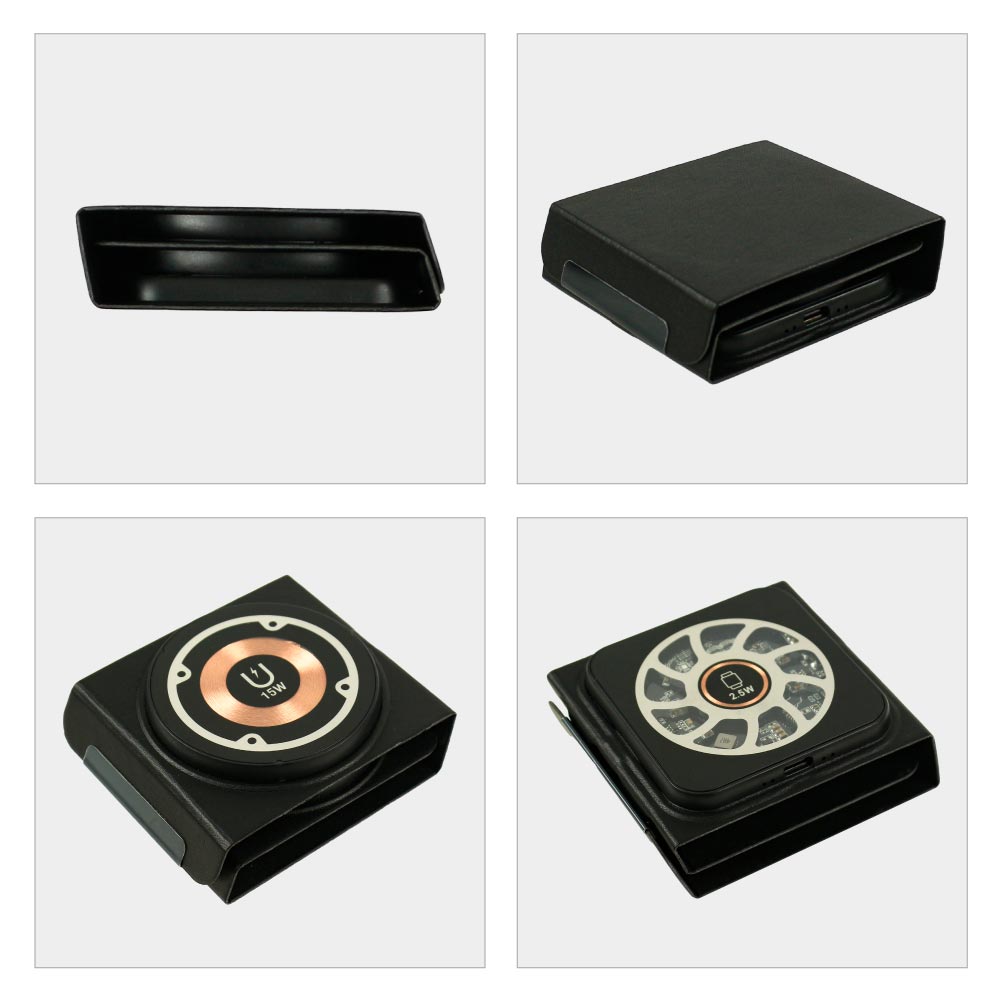 3-in-1 Foldable Wireless Charger for Mobile, iWatch and Earbuds