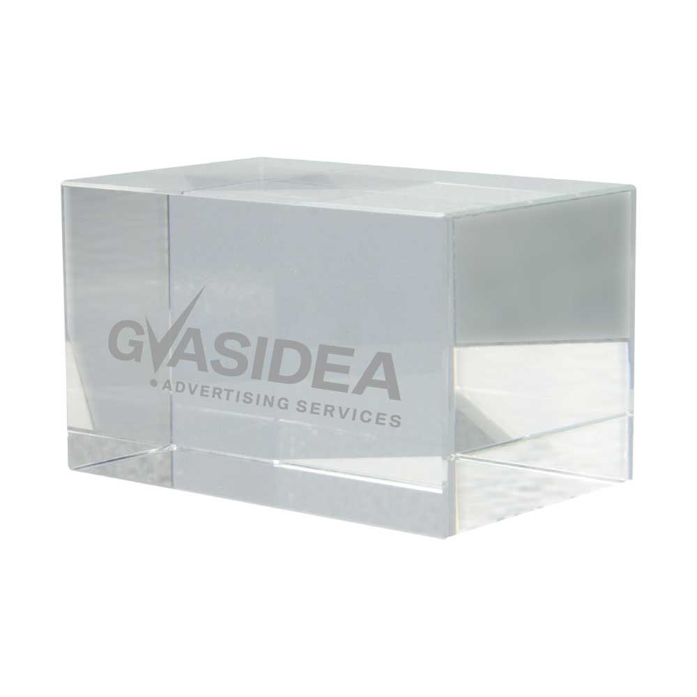 3D Rectangular Crystal Cube