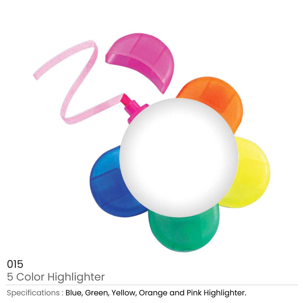 5 Colors Highlighter
