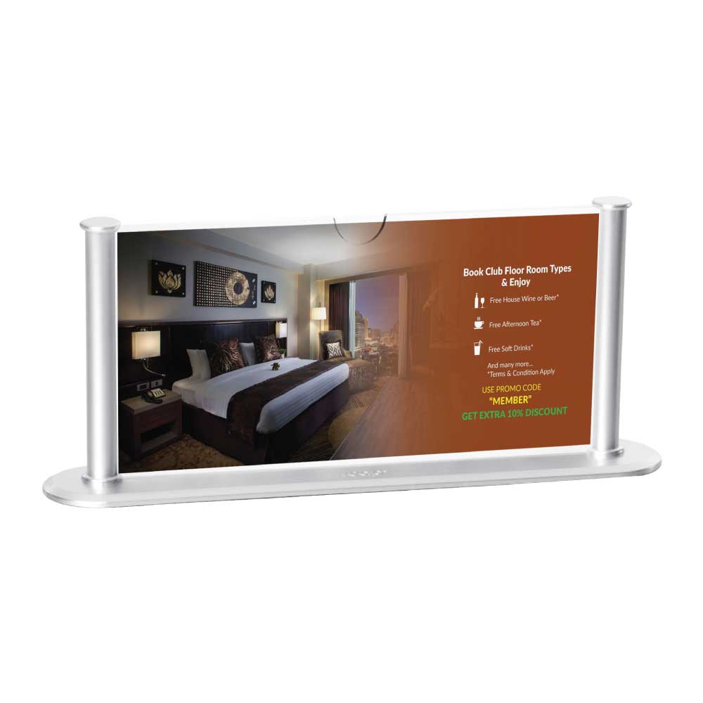 Acrylic Desk Sign Holder