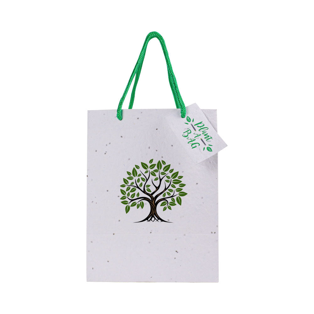 Plantable Marigold Seed Paper Bags in A4 Size with Tag