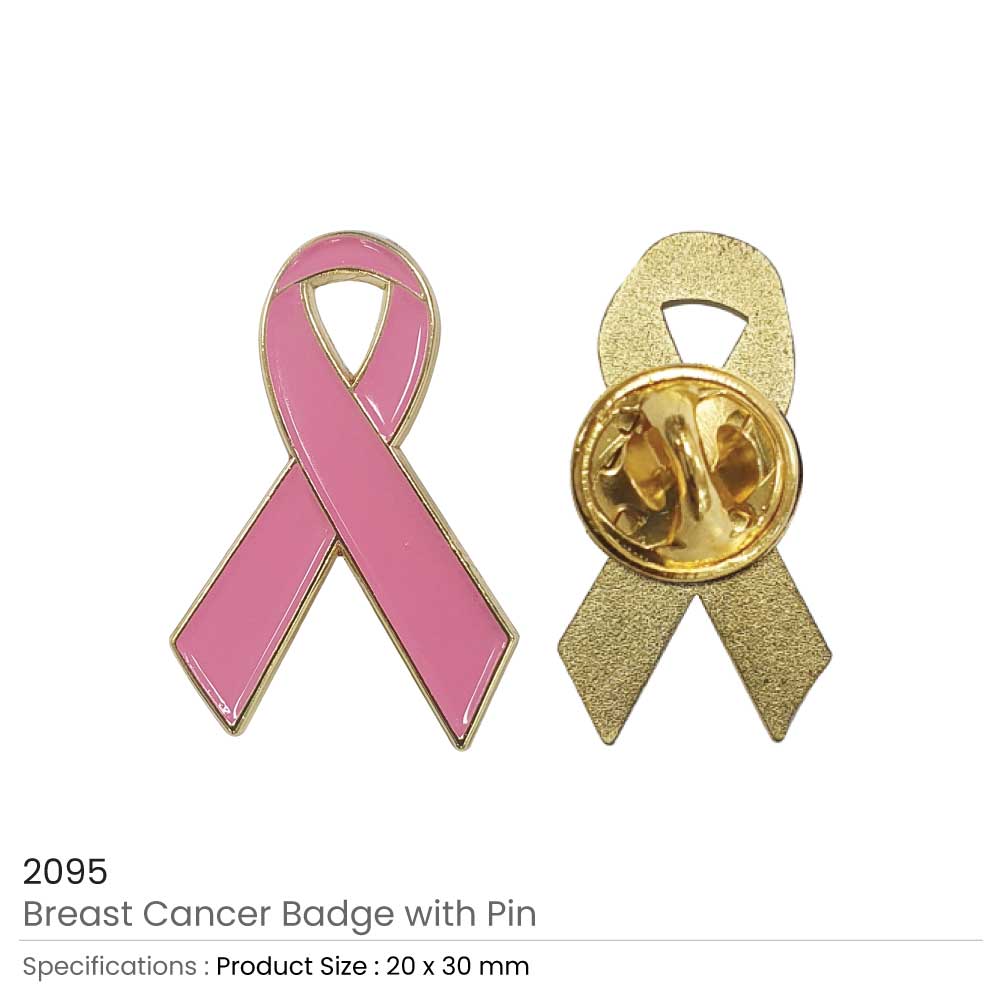 Breast Cancer Awareness Badges