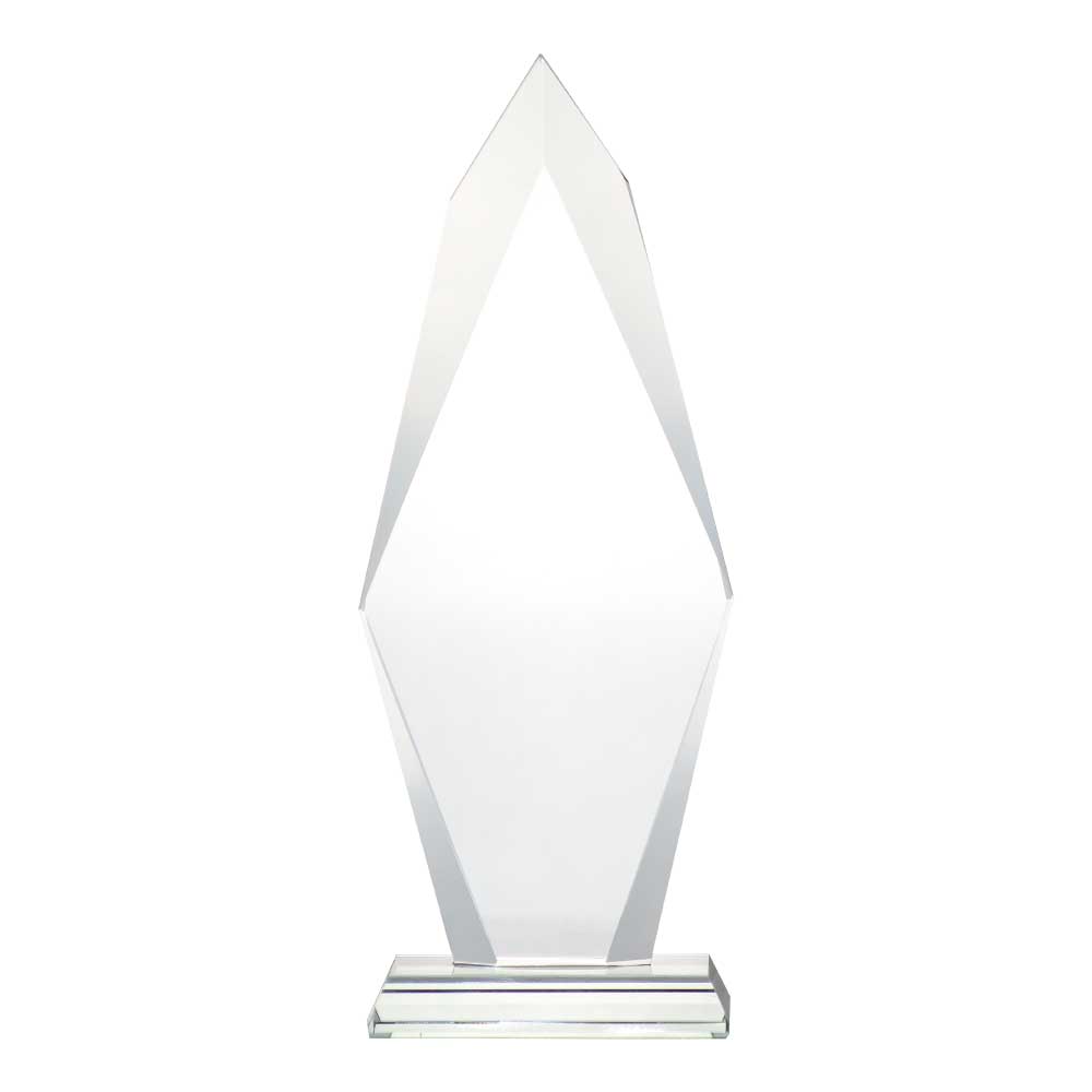 Flame Shaped Crystal Awards
