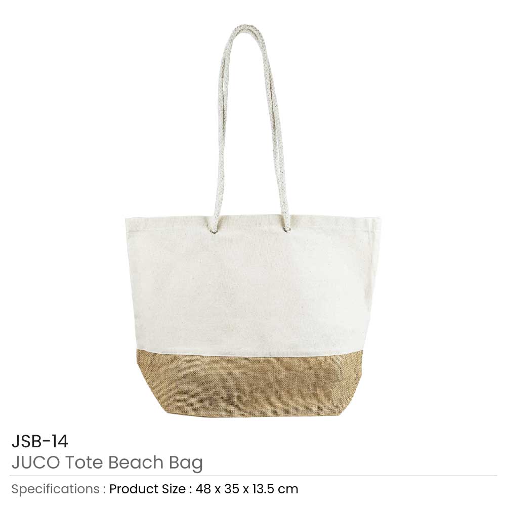 JUCO Tote Beach Bags