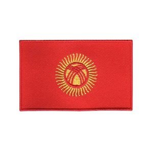 Kyrgyzstan Flag Patch