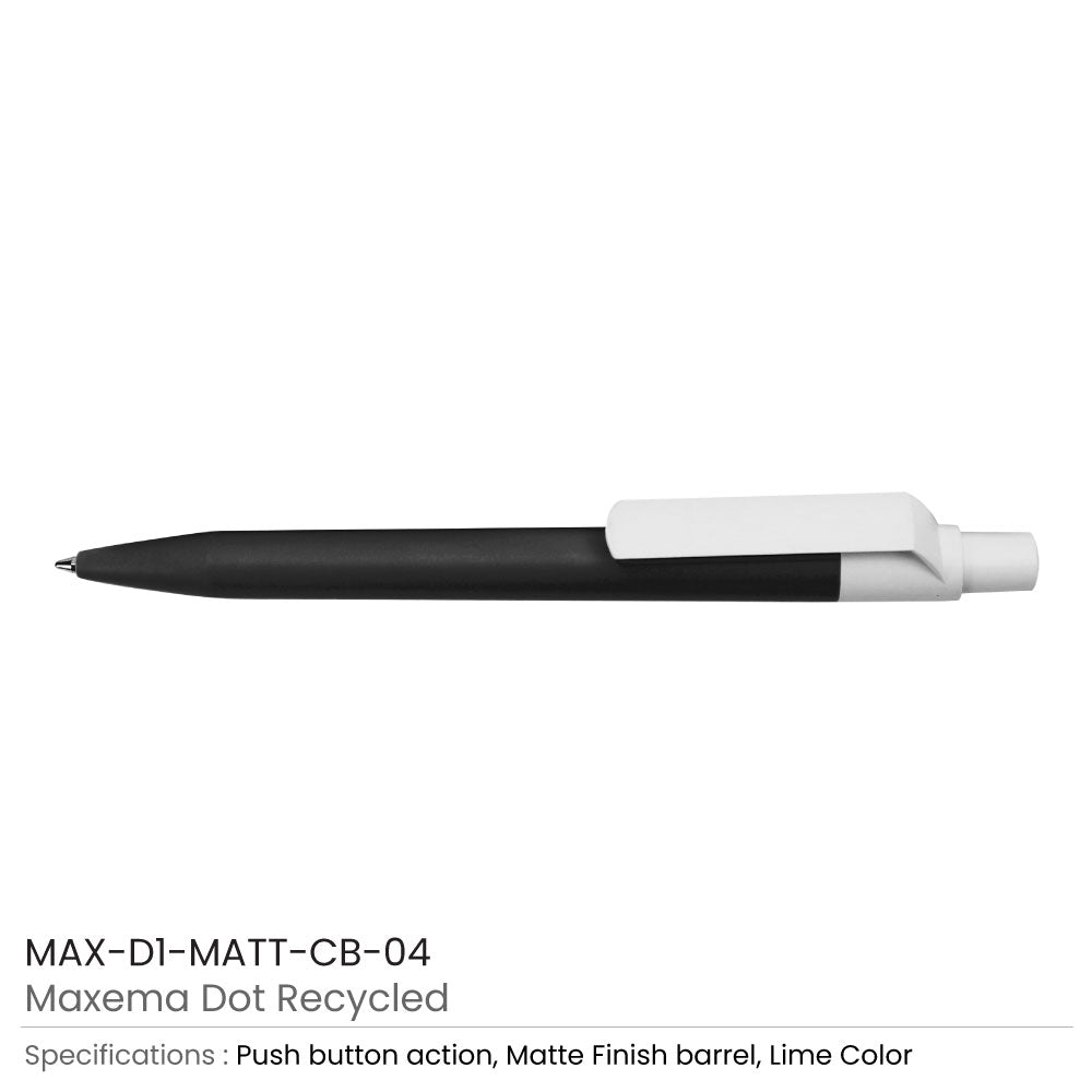 MATT Pens with White Clip