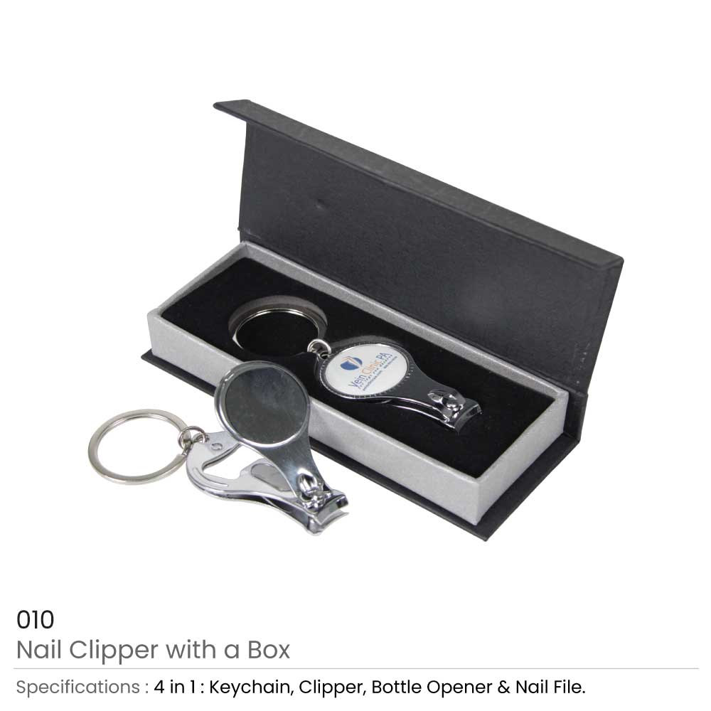 4 in 1 Nail Clipper Key Holders