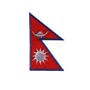 Nepal Flag Patch