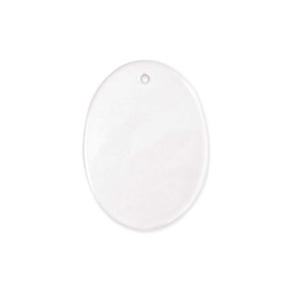 Oval Ceramic Ornaments