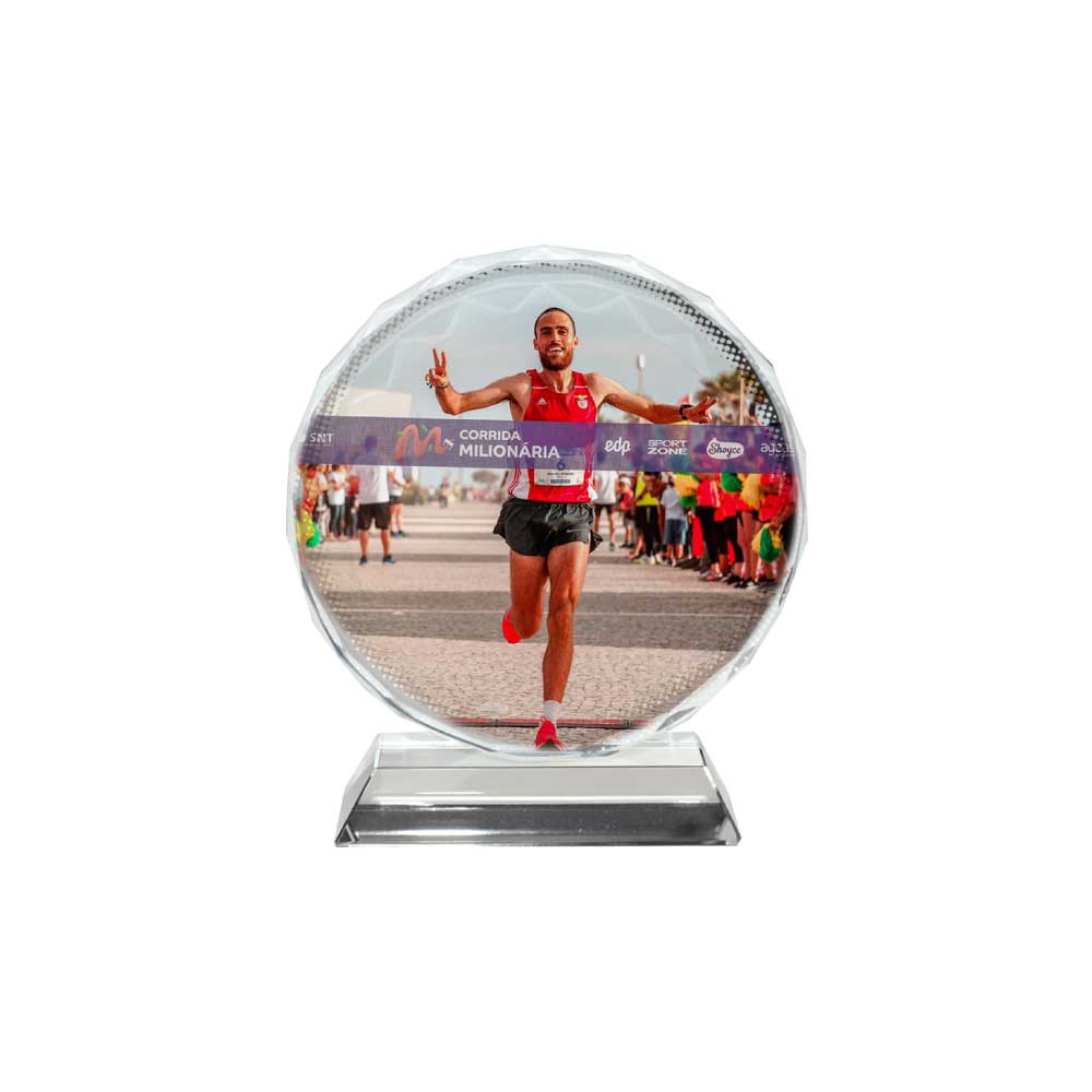 Photo Crystals in Sunflower Design