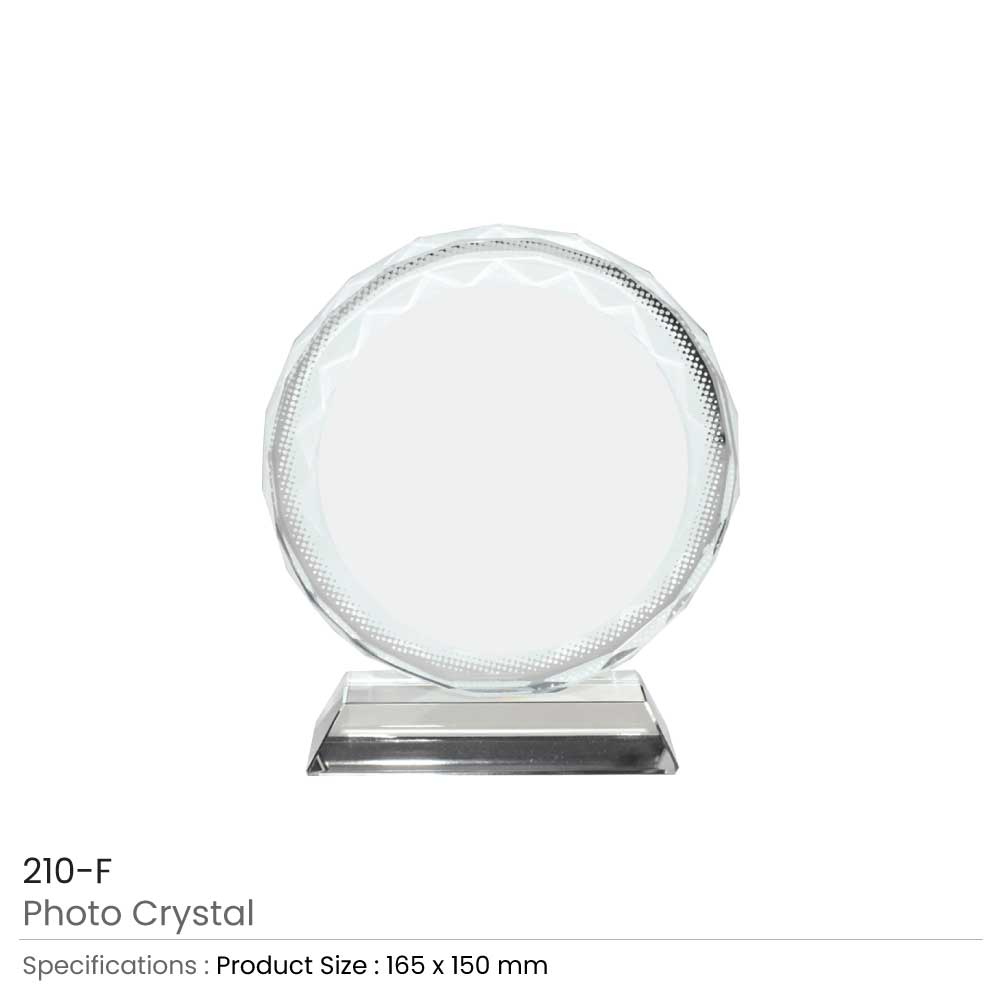 Photo Crystals in Sunflower Design