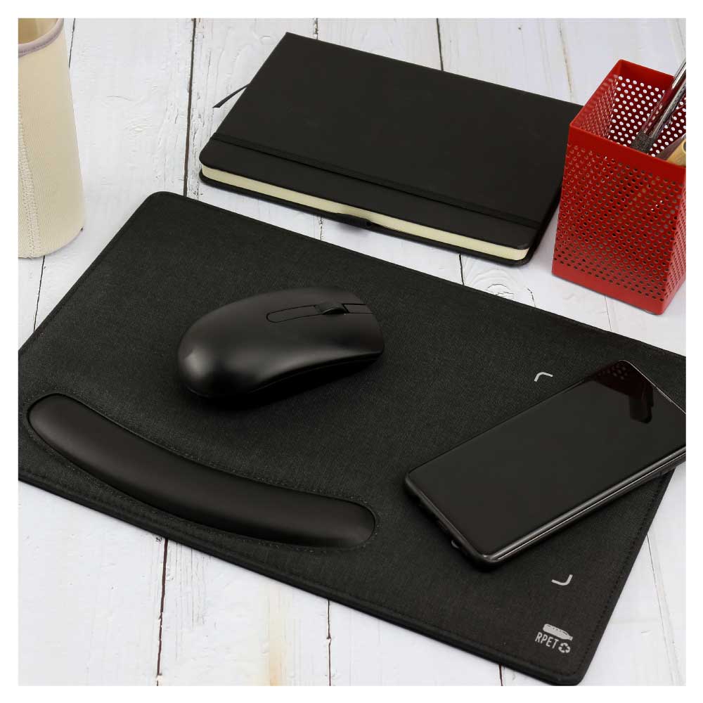RPET Wireless Charging Mousepads