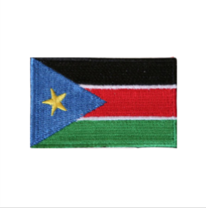 South Sudan Flag Patch