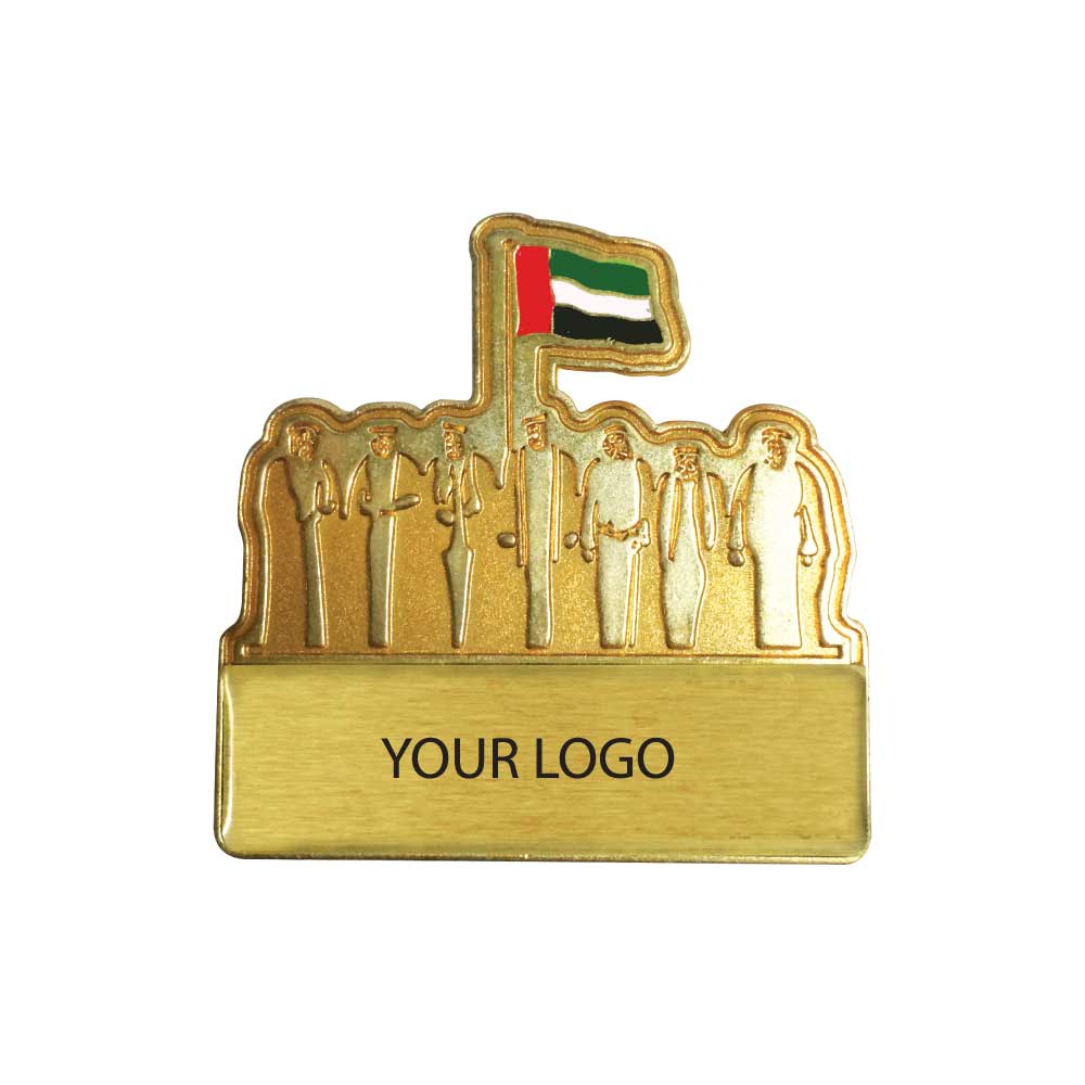 UAE Metal Badges