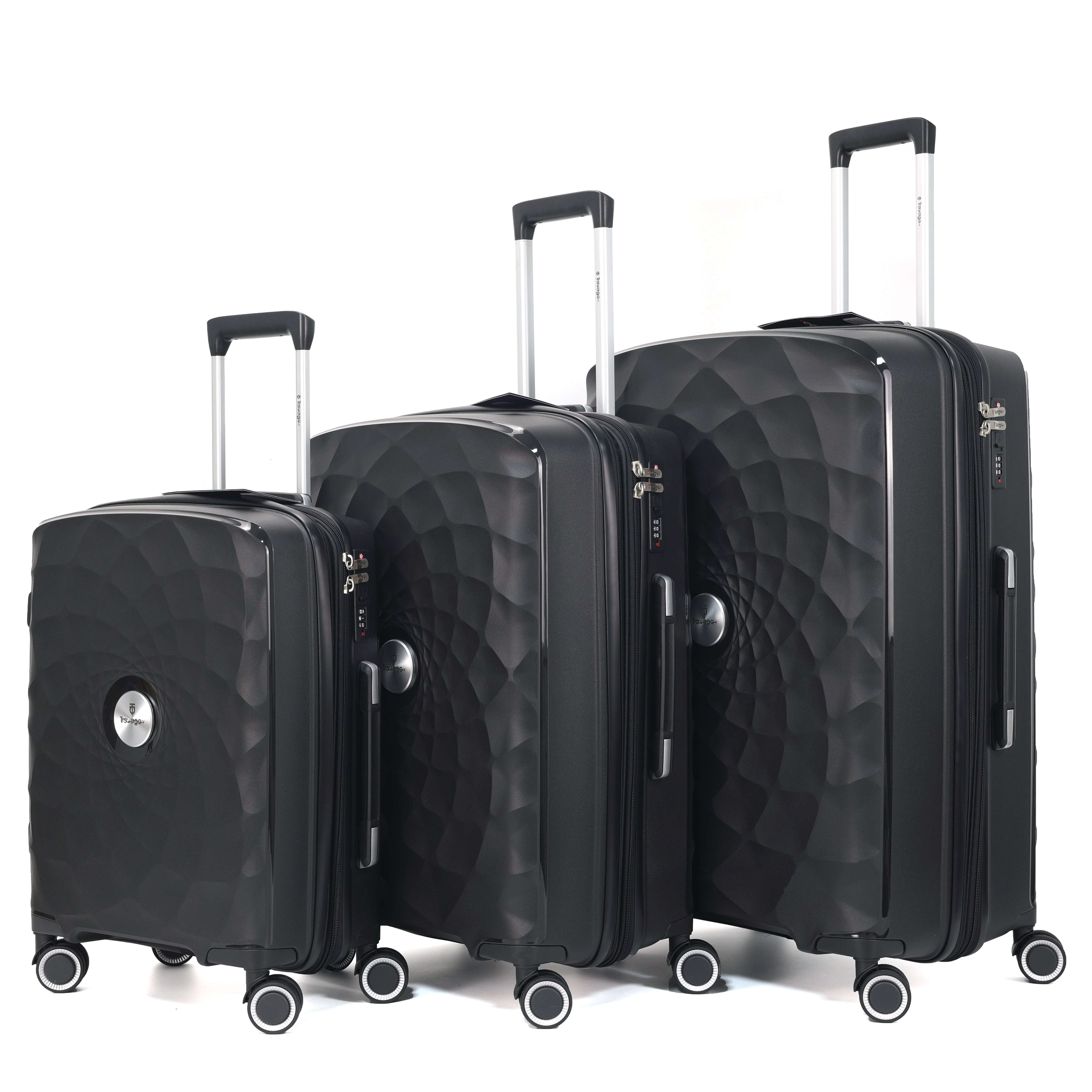 Travago Spider Lilly Suitcase - Black