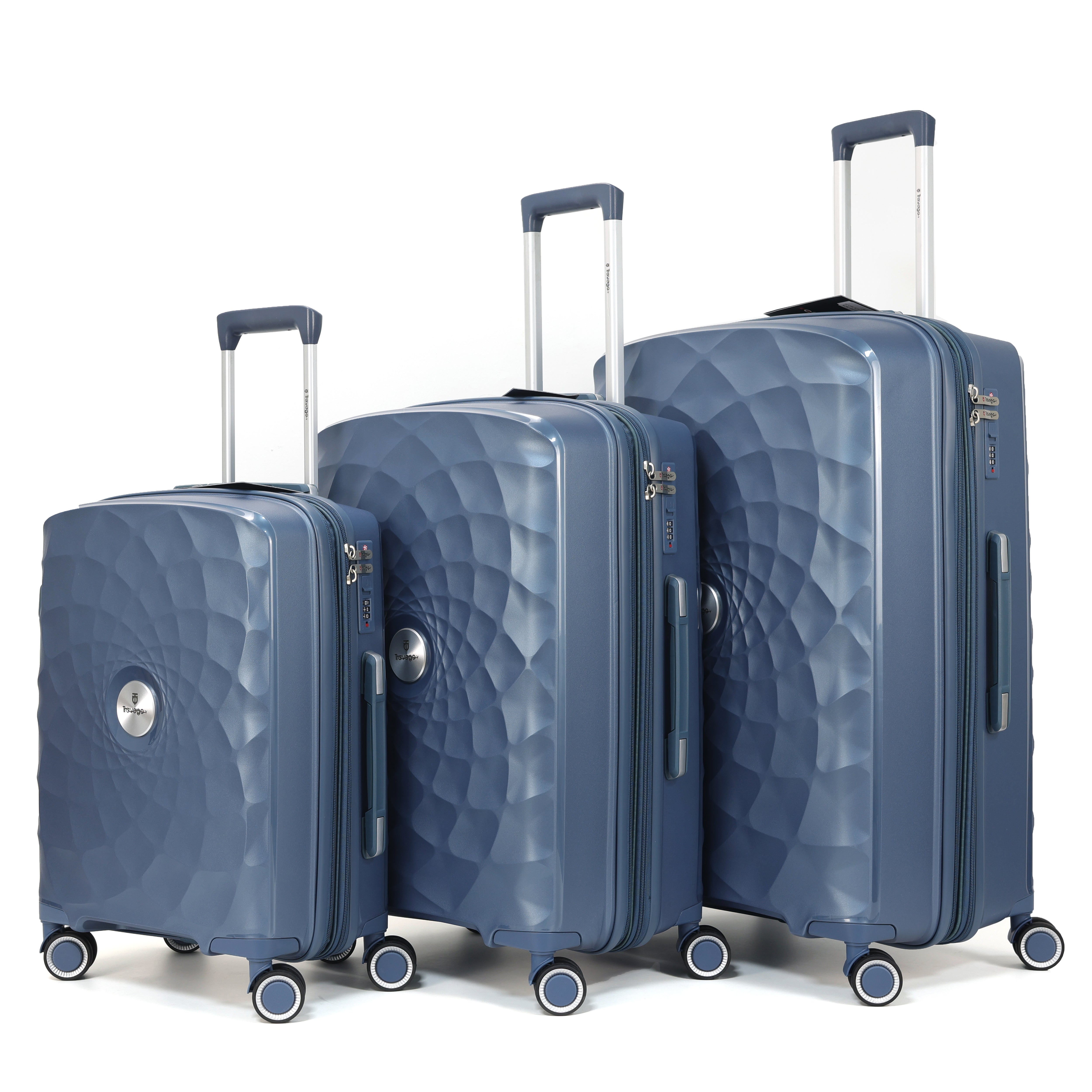 Travago Spider Lilly Suitcase - Blue