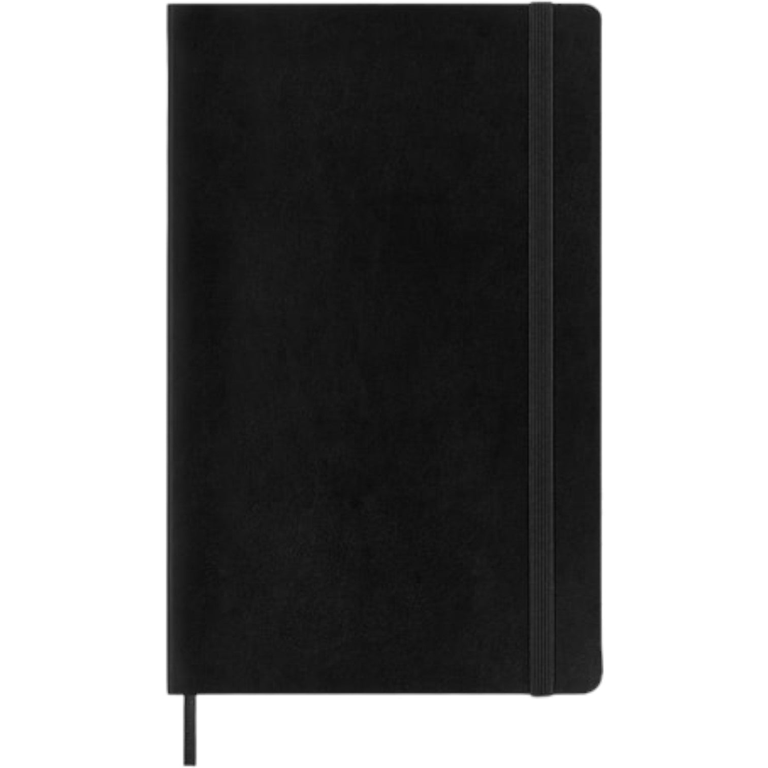Large Ruled Soft Cover Notebook - Black