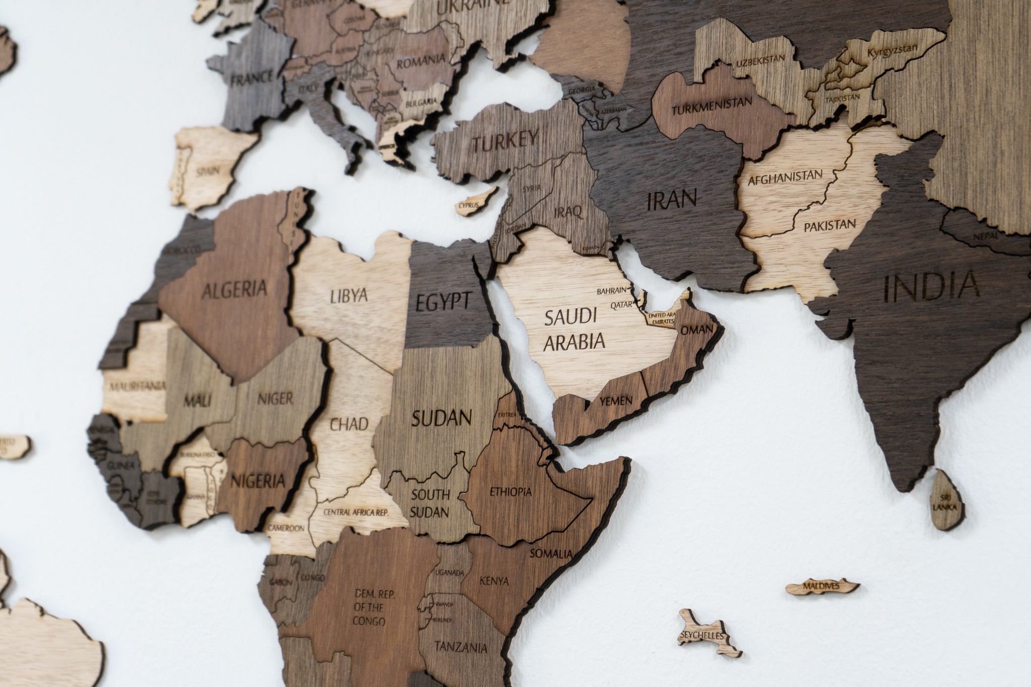 wooden world map made in uae wood map travel souvenirs flag pins english world map country map airplane pins