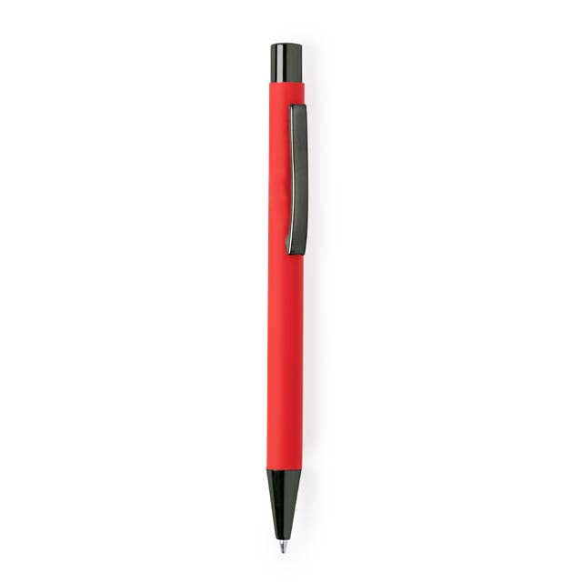 Metal Ballpen - Red (Anti-bacterial)