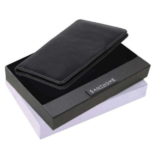 Genuine Leather Suit Coat Wallet With RFID Protection