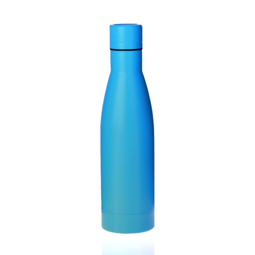 Copper Vacuum Insulated Double Wall Water Bottle - Aqua Blue