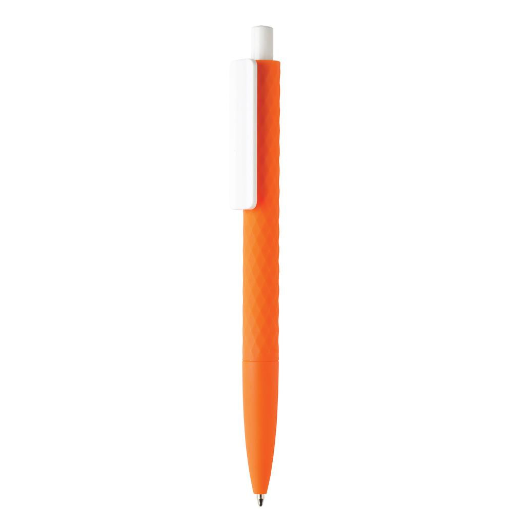 Geometric Design Pen - Orange