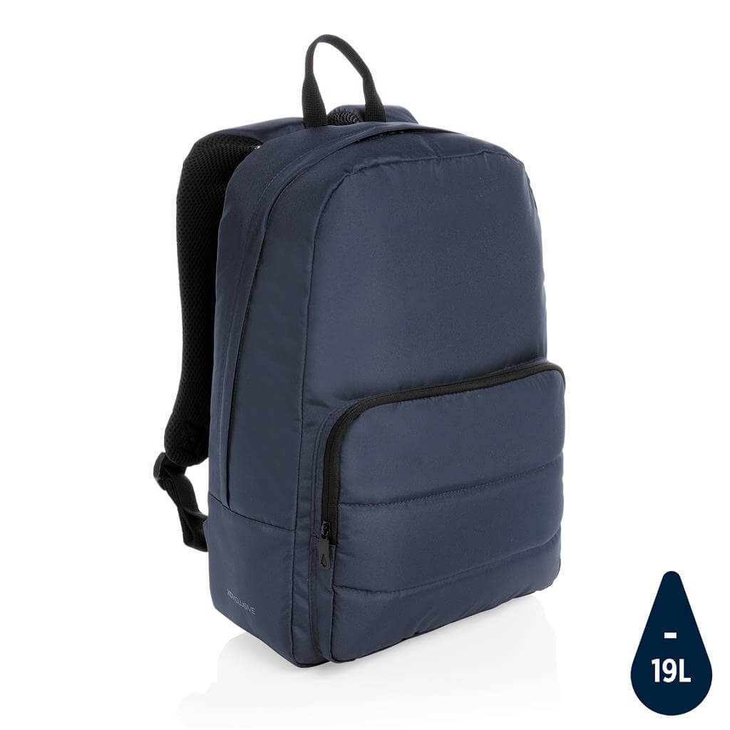 Basic 15.6" Laptop Backpack - Navy Blue