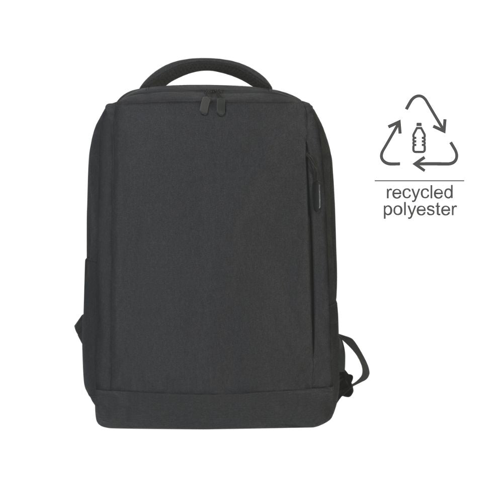 GRS-certified Recycled RPET Backpack - Black