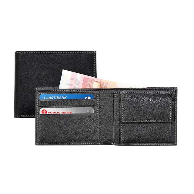 Men's Wallet In Genuine Leather (Anti-microbial)