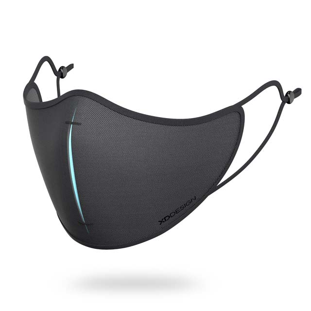 Protective Face Mask Set - Black (Anti-viral)