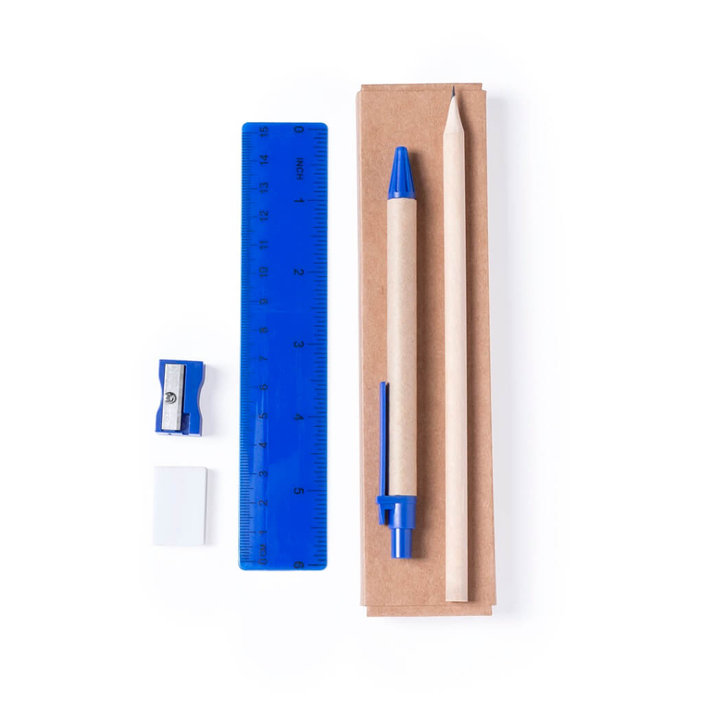 Stationery Set - Blue