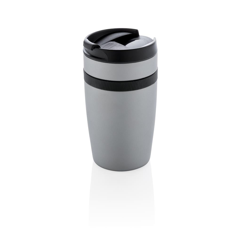 Leak Proof Vacuum Coffee Tumbler - Silver