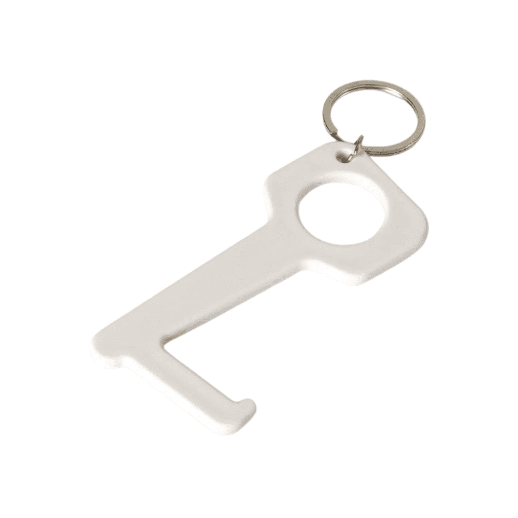 Keyring Tool - White (Anti-Microbial)