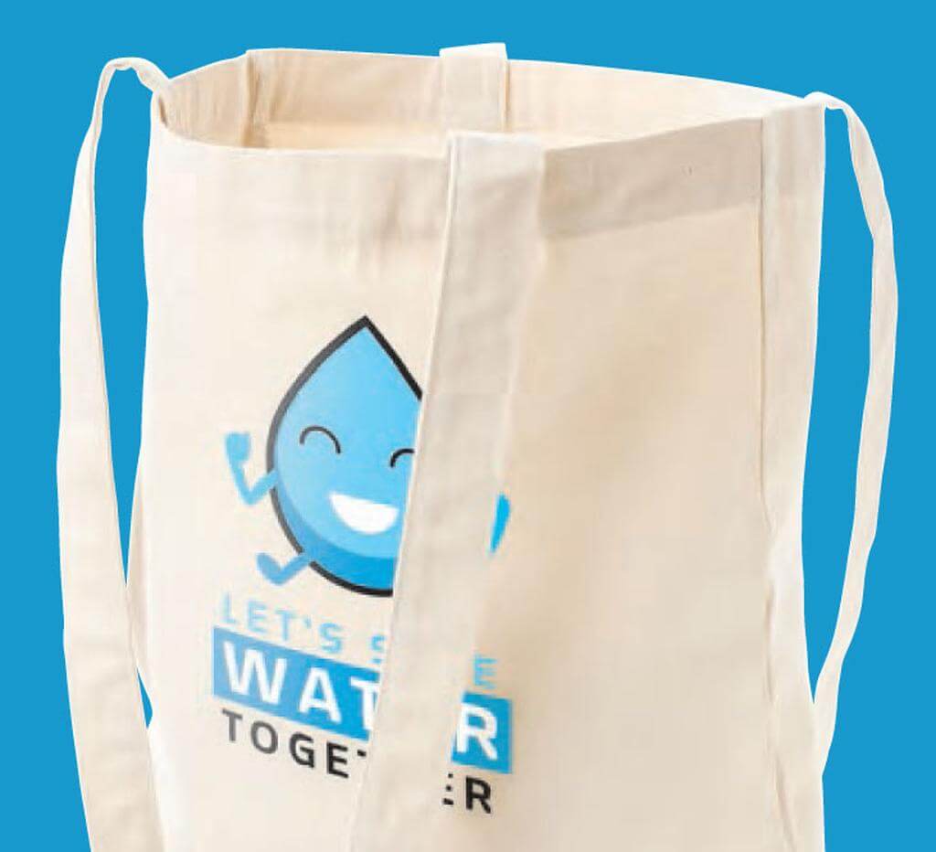 GRS-certified Recycled Cotton Beach / Shopping Bag - Natural