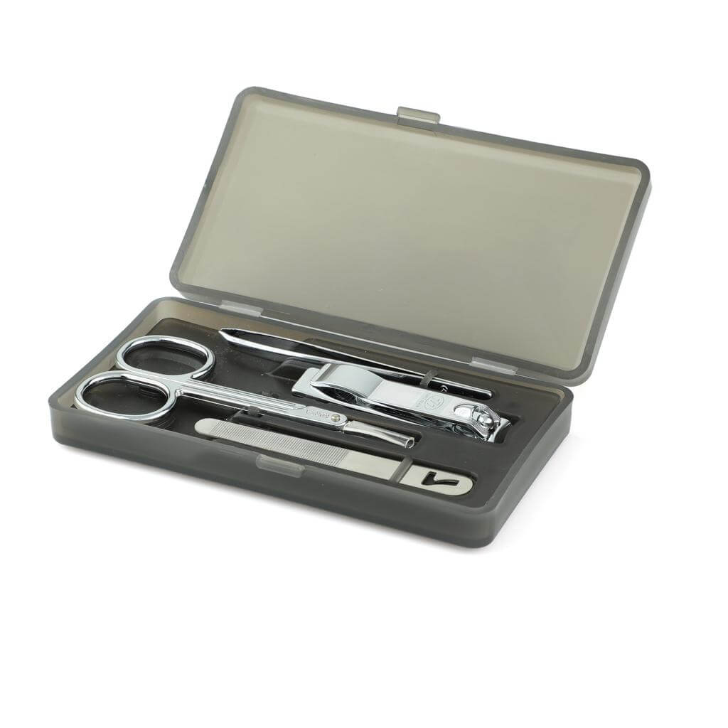 Premium Grooming / Manicure Set - Silver