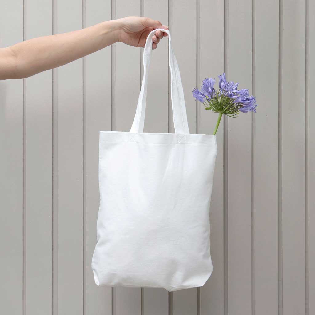 Eco-Friendly Cotton Shopping Bags - White