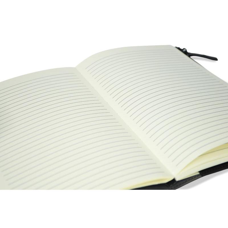 A5 PU Replaceable Notebook with Cover - Black