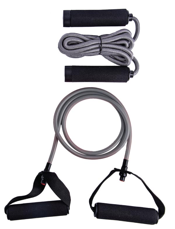 Exercise Kit - Set of Skipping Rope & Resistance Tube