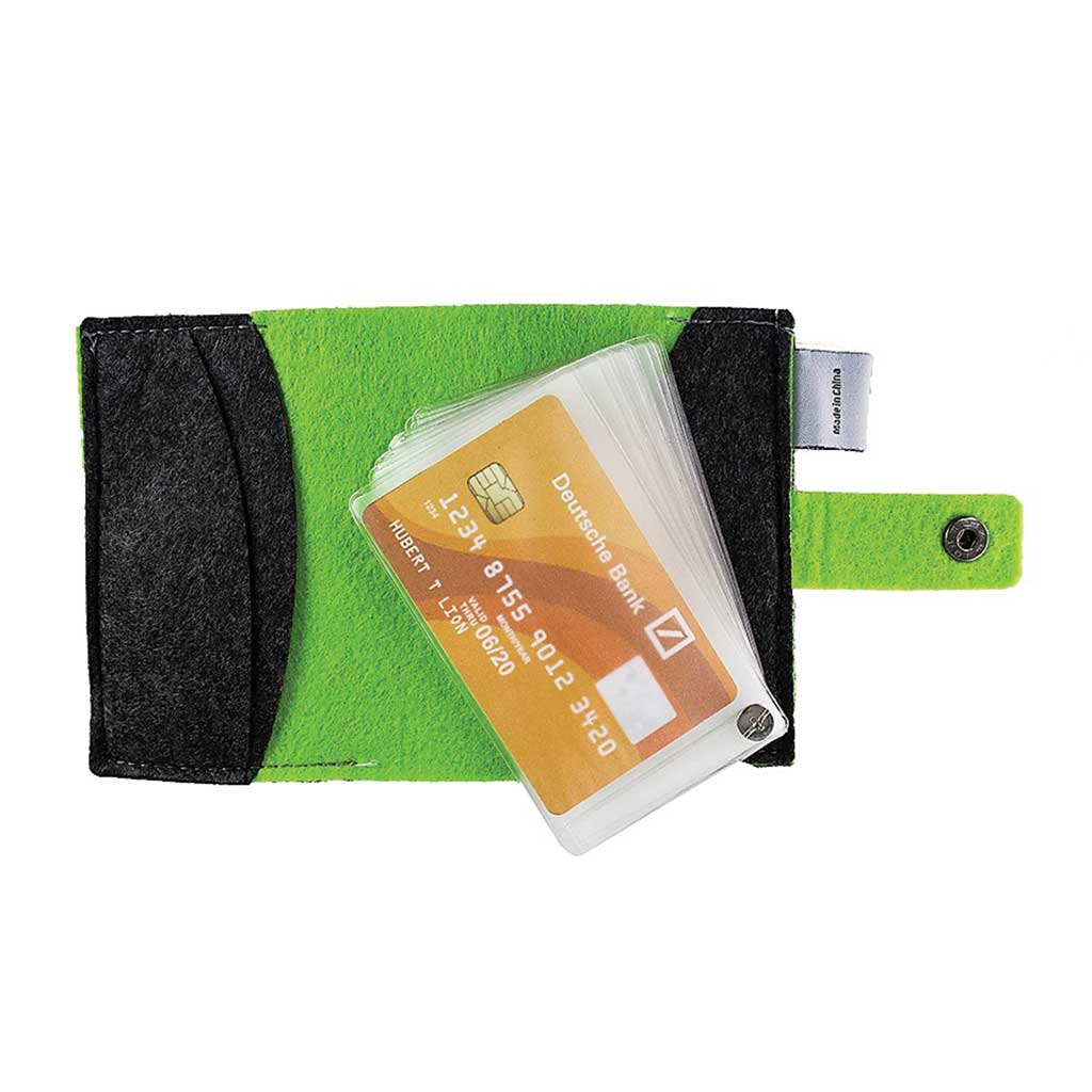 Felt Cards Holder - Dark Grey