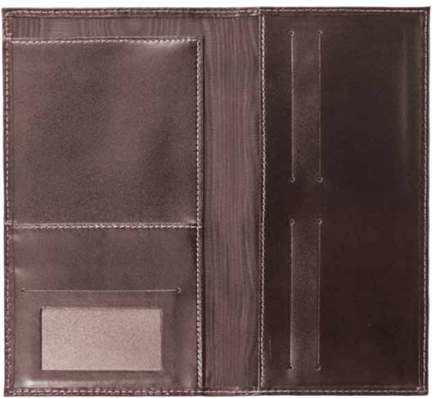 Genuine Leather Travel Wallet Made in Germany