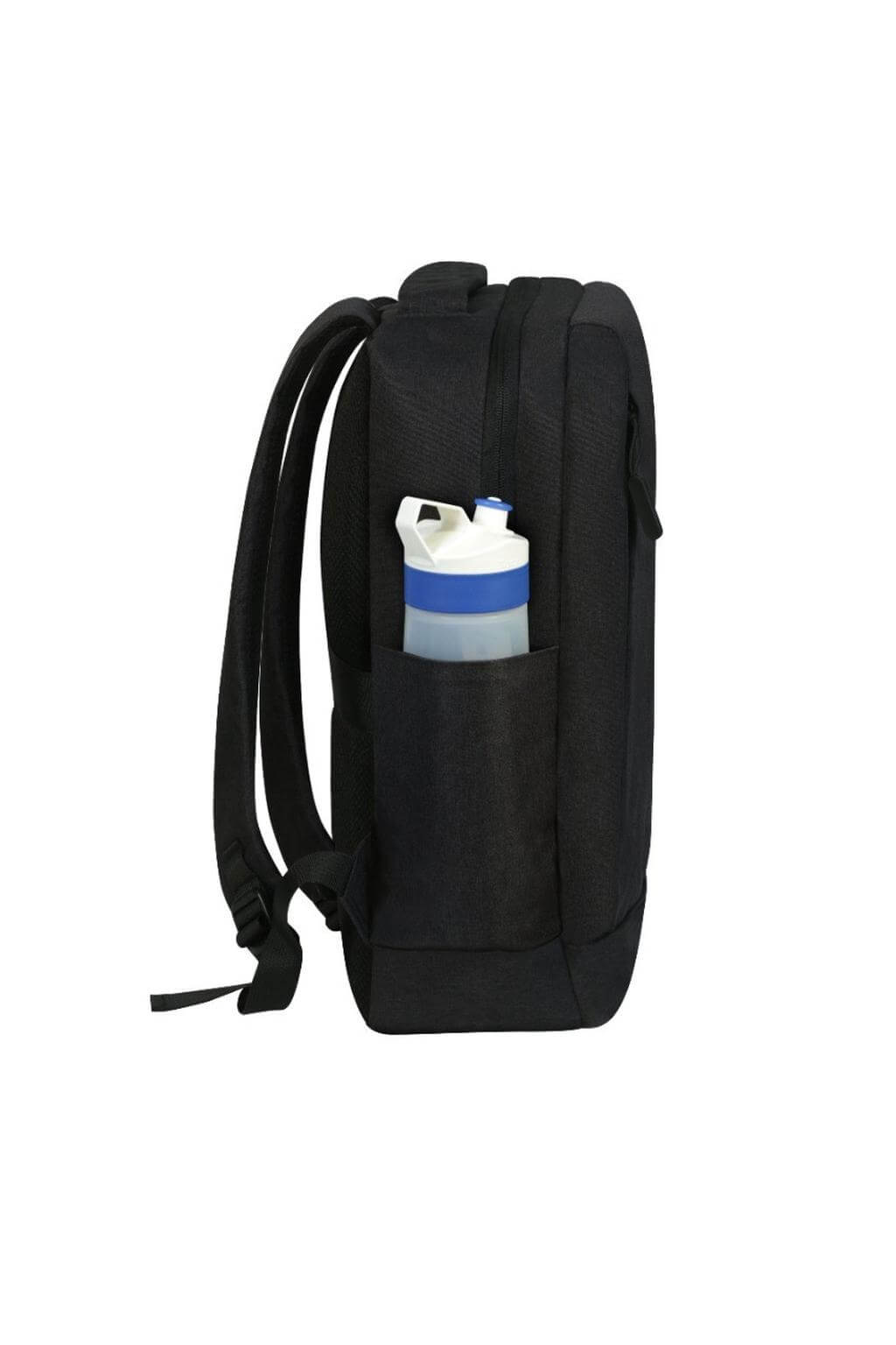 GRS-certified Recycled RPET Backpack - Black