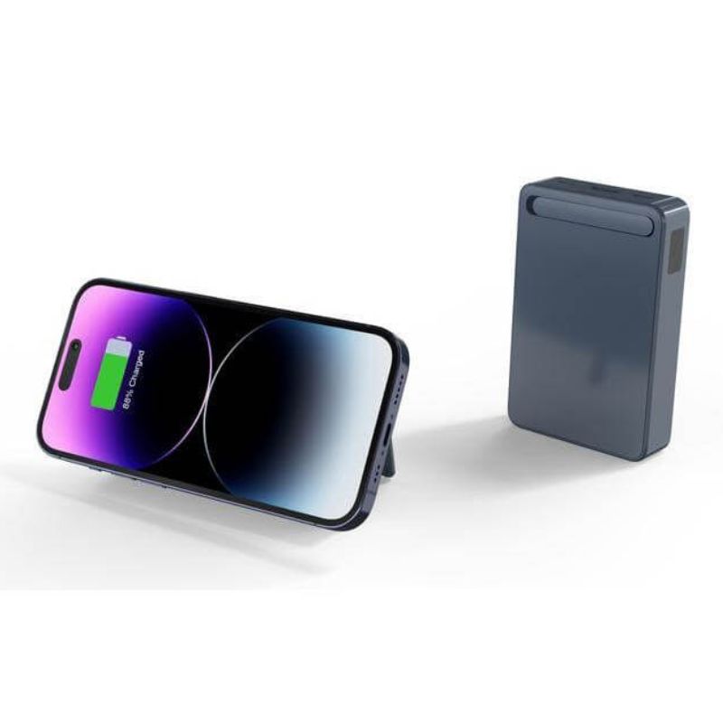 10000mAh Magnetic 15W Wireless Powerbank - Blue