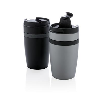 Leak Proof Vacuum Coffee Tumbler - Silver