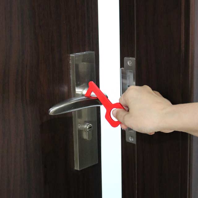 Keyring Tool - Red (Anti-Microbial)