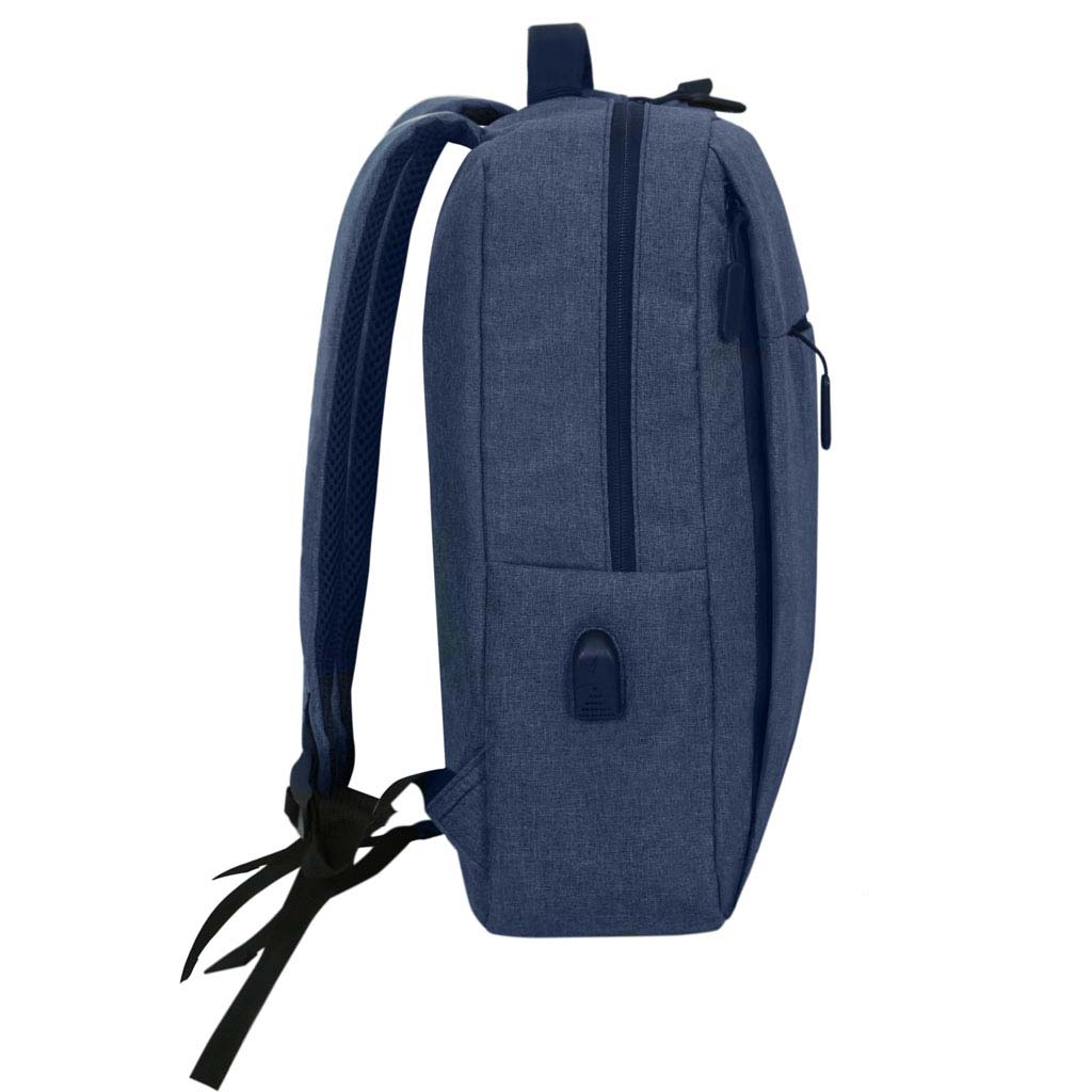 GRS-certified Recycled RPET Backpack - Blue