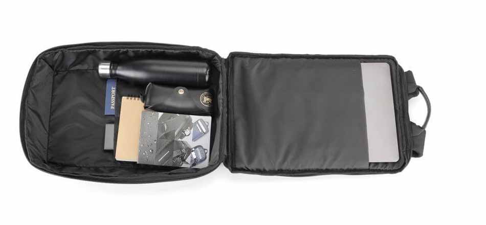 Slim RPET 15.6" Laptop Backpack - Black