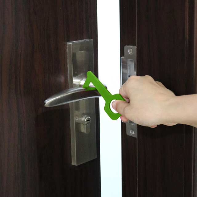 Keyring Tool - Green (Anti-Microbial)