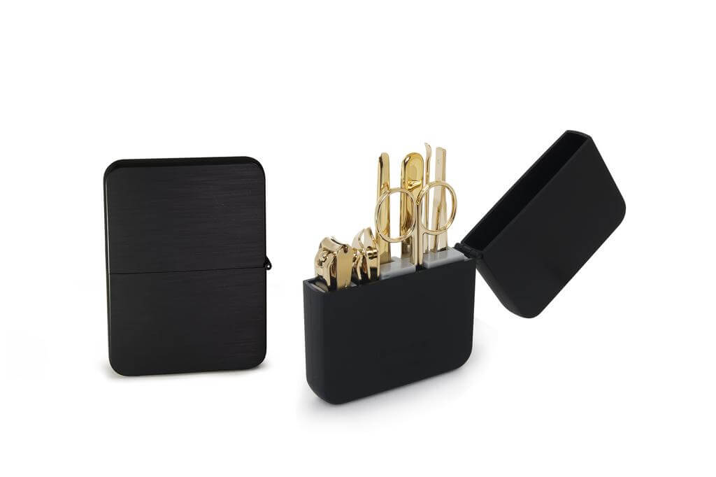 Premium Grooming / Manicure Set - Gold