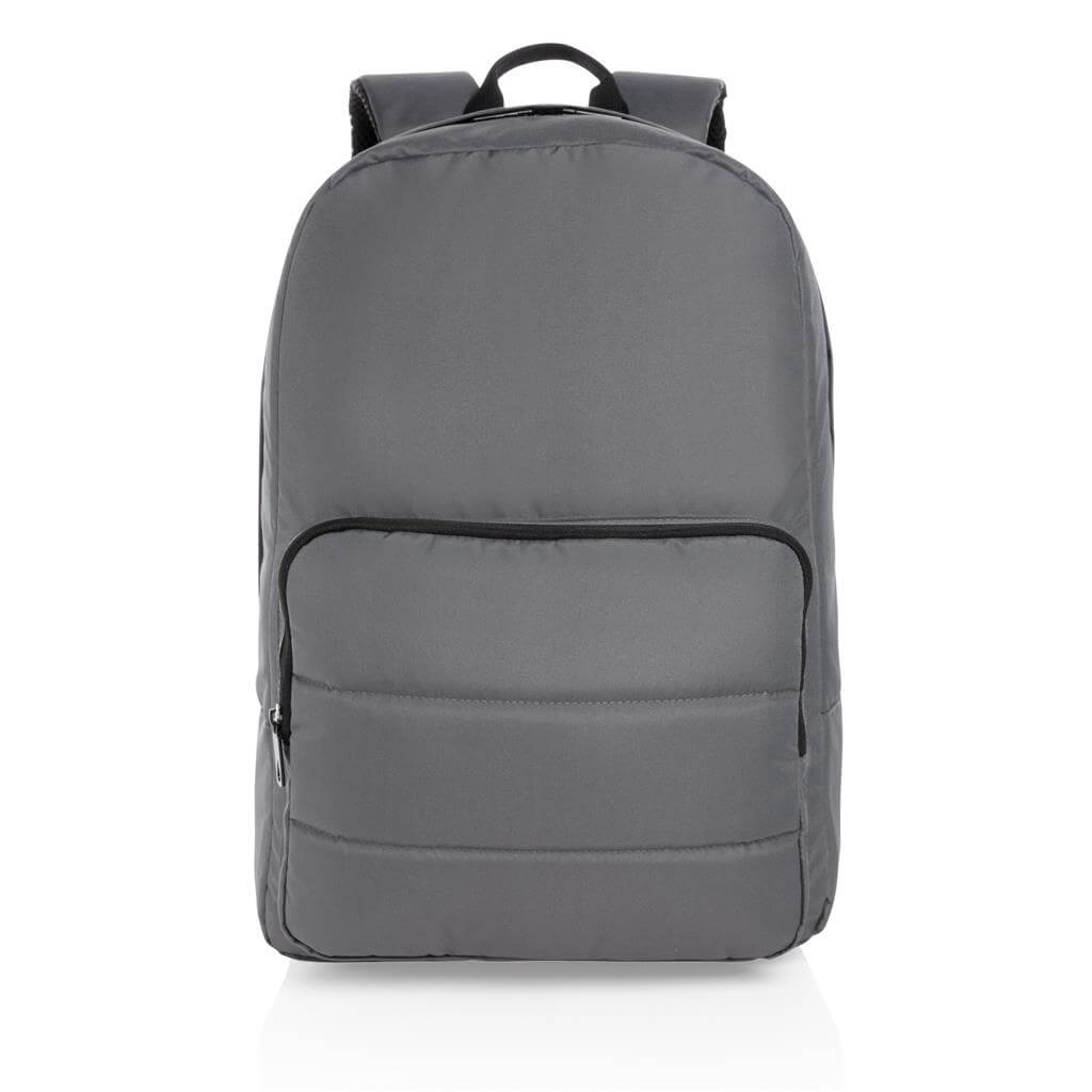 Basic 15.6" Laptop Backpack - Grey
