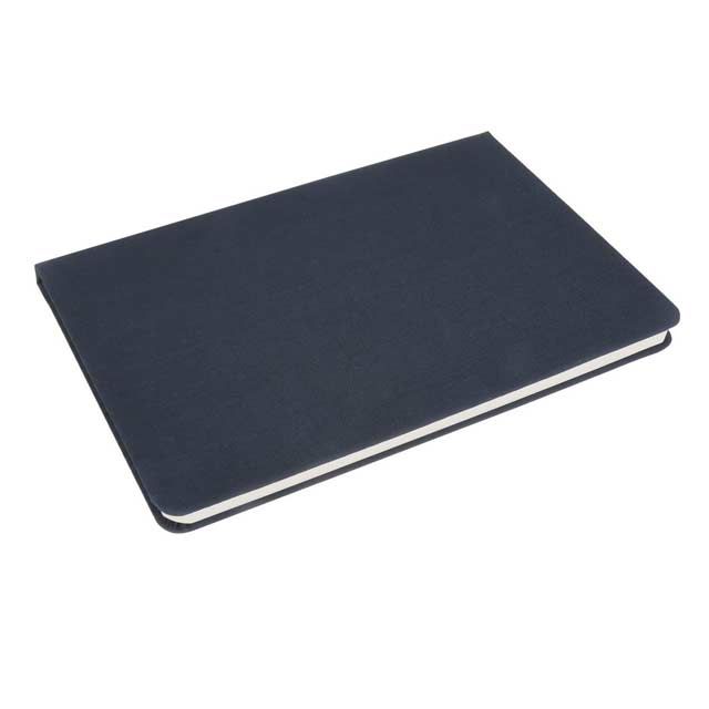 A5 rPET & FSC Certified Notebook - Navy Blue (Anti-Microbial)